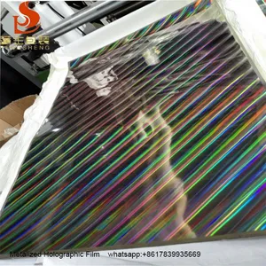 Die-electric Transparent BOPP Holographic Thermal Lamination Film and the Pattern Not Peeled Off. thumbnail-5