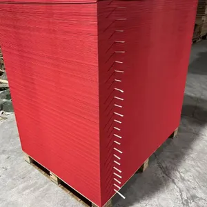 80g-400gsm Red Paper Red Card Board Colored Cardstock Sheets for Packaging thumbnail-1