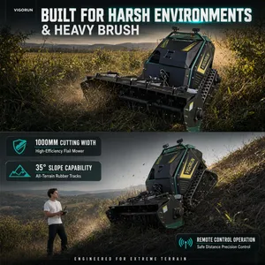 Best Lawn Mower With Tractor Quick-Change Attachment System Mulcher Radiocontrol 46 Inch Deck Zero Turn Mower thumbnail-2