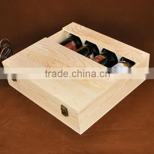 Luxurious Antique Style Wooden Wine Box Wooden Box thumbnail-4