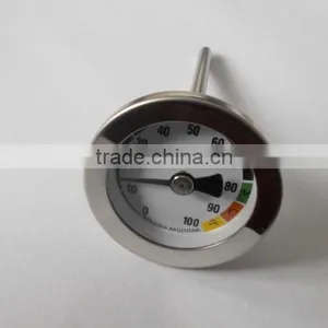 Delicate Double Metal Kitchen Thermometer for Coffee thumbnail-3