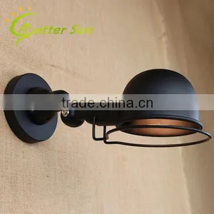 Hot Selling Modern Black Iron LED Wall Mount Lamp for Bedroom Reading thumbnail-1