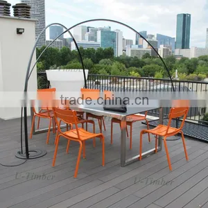 2.8meter Low Maintenance WPC Roof Garden Decking thumbnail-4