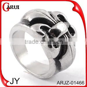 New Products 2015 Men Silver Rings Stainless Steel Ring thumbnail-1