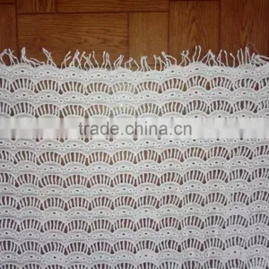 Cotton Lace Fabric Embroidery Flower Full Garment Accessory For Clothing thumbnail-4