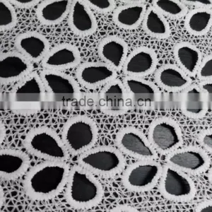 Lace Fabric With Flower/embroidery Milk Silk Full Lace for Garment Accessory thumbnail-4