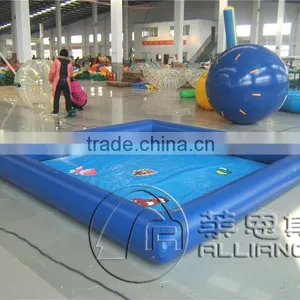 2016 Round Pool Dia Customize Inflatable Pool Cheap PVC0.9mm Water Pool thumbnail-5