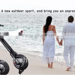 CE Approved 350W / 500W Motor ET Fashion Folding Electric Child Bike thumbnail-4