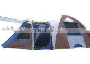 4 Person Holiday Family Tunnel Tent thumbnail-1