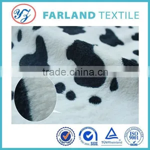 Waterproof Fabric Printed Cow Pattern pv Plush thumbnail-3