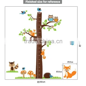 Owl Lion Animal Tree Vinyl Wall Stickers Kids Baby Children Decor Home Wall Paper Decal Deco Art Sticker New,Big thumbnail-3
