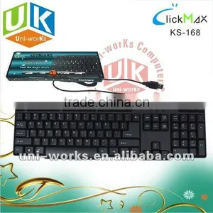 USB/PS2 Standard pc Waterproof Keyboard thumbnail-1