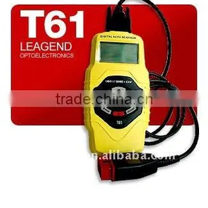 CAN OBDII/EOBD Easy-to-use Universal Scan Gauge / Auto Scanner T61 -multilingual ,review Datastream thumbnail-1