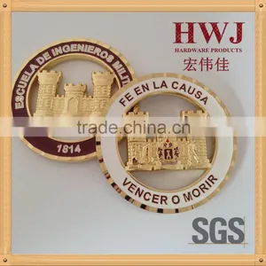 3D Design Cut Out Shape Metal Challenge Coin thumbnail-1