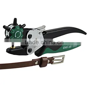 LAOA High Quality New DIY Ergonomic Leather Hole Punches 6 Sizes Revolving Leather Punch thumbnail-5