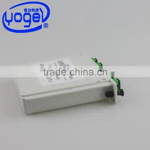 SC APC Outdoor Optical Splitter Price Inserted Module PLC Fiber Optic Splitter thumbnail-3