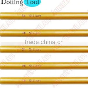 Cheapest !1#2#3#4#5# Double End Nail Art Dotting Tool,13cm, 5pcs/set thumbnail-1