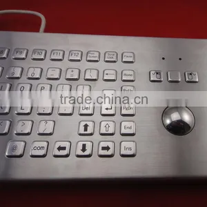 Stainless Steel Front Plate Metal Keyboard for Kiosk thumbnail-3