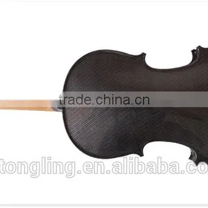 High Quality Black Violin With Art Design TL-1311 thumbnail-5