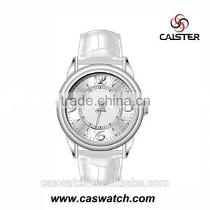 Leisure Style Concise Leather Watch, Classic Women's Men's Watch, Japan Movement Quartz Watch thumbnail-1
