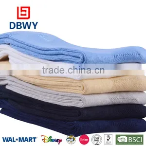 Long Staple Cotton Blank Color Business and Casual Men Socks thumbnail-1