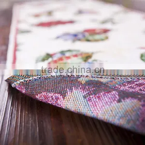 PLUS Jute Burlap Die Cut Felt Table Runner for Wedding thumbnail-5