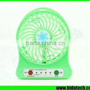Hot Selling Powerful Wind Rechargeable Table Fan Portable Fan Hand Fan thumbnail-3