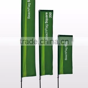 Any Size Custom Brand Logo Feather Teardrop Square Polyester Print Knife Flag Show Flag Display Advertising Flag Quality Choice thumbnail-6