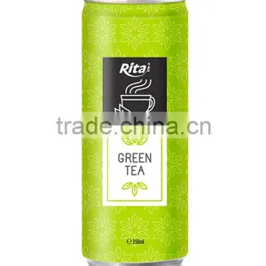 250ml Alu Can Green Tea Drink thumbnail-1