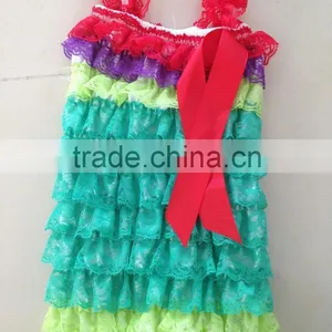Wholesale Baby Romper Vintage Infant Newborn Baby Romper Ruffle Romper 2016 thumbnail-3