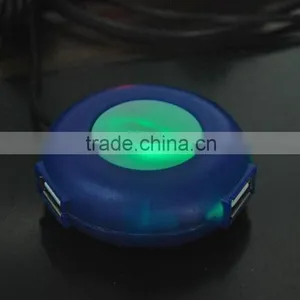 4 Port Usb Hub And Cup Warmer Button Shape USB Hub thumbnail-3