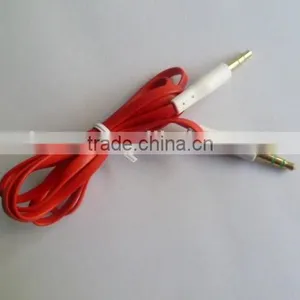 New Fashion Colorful Noodle Audio Cable thumbnail-2