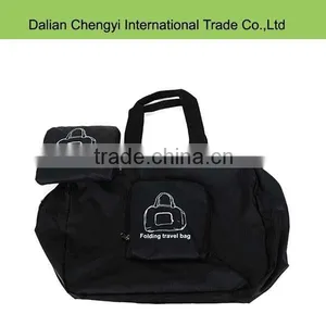 Foldable Promotional Unisex Polyester Travel Luggage Shoulder Bag thumbnail-1