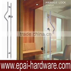 Stainless Steel Entrance Door Glass Handle Lock thumbnail-1
