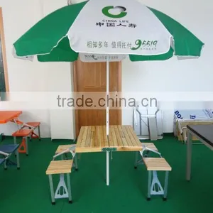 Wooden Portable Customized Table Logo Printing for Promotion thumbnail-3