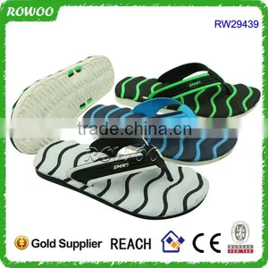 New Style Two Layer Slip On Sandal Slipper Beach Men's Top Flip Flops thumbnail-1