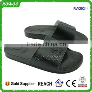 Shoes Men Black Comfort Wear High Quality Custom Sandal Slide Embossed Logo,Men Sandals,Sandals thumbnail-3