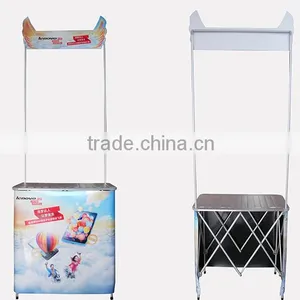 Hot Sale Portable Promotion Table Aluminum Display Counter thumbnail-1