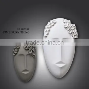 BHM-K1235 Hot Sale Black and White Ceramic Abstract Human Figurines Home Decor thumbnail-4