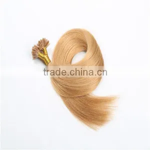 Wholesale Large Stock Color 613 Remy u Tip Nail Tip Keratin Human Hair Extension thumbnail-1