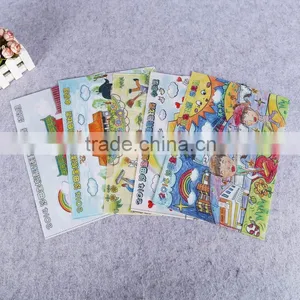 Students Stationery Plastic Single Page pp File Folder a4 l Shape File Folder Folding Document Holder thumbnail-1