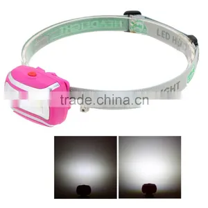 Mini 3 Modes Waterproof 400Lm LED Flashlight Outdoors Headlight Headlamp Head Light Lamp Torch Lanterna With Headband thumbnail-4