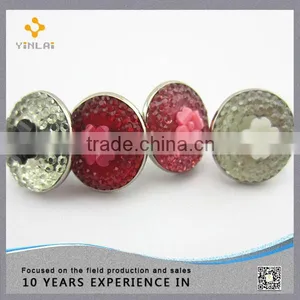 Lovely Flower Crystal Rivet For Garment thumbnail-1