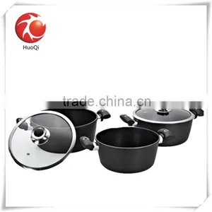 High Quality Aluninum Non-Stick Sauce Pot W/lid thumbnail-2