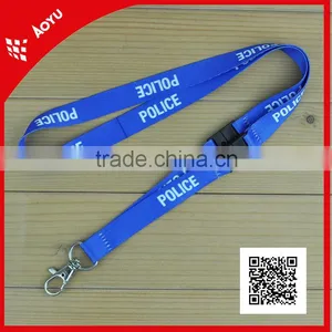 Fashion Polyester Printed Keychain Neck Strap Custom thumbnail-1