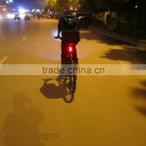 Bicycle Pilot Lamp LED Security Turn Direction Lamp Bicycle Security Signal Light Backpack Safety Flashing Led Vest thumbnail-6