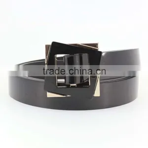 Women's ClassicPU Ladies Leather Belt With Gold Buckles for Jeans in Yiwu thumbnail-2