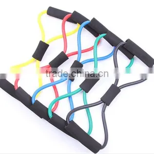 TPE Latex Free Spring Exerciser Resistant Tubes Practical Elastic Training Rope thumbnail-1