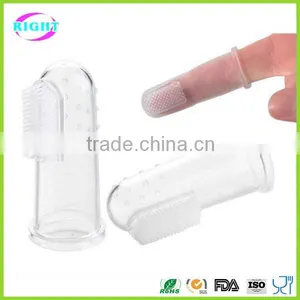 Silicone Finger Toothbrush for Children thumbnail-2