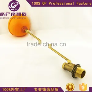 Small Water Tank 1/2 -3/4 Inch Mini Brass Float Ball Valve thumbnail-5